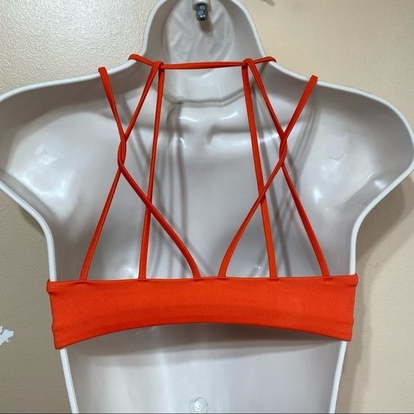 Athleta- Strappy Back Floral Swim/Bikini Top- XS - Picture 4 of 7